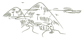 Ilustración hotel molino